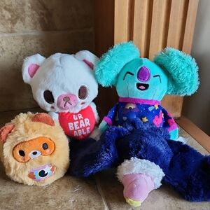 Bark Colorful Plush Toy Set For Dogs